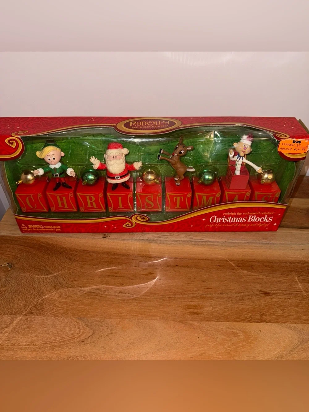 Forever Fun Misfit Toys Rudolph The Red Nosed Reindeer Christmas Blocks 2010 Box
